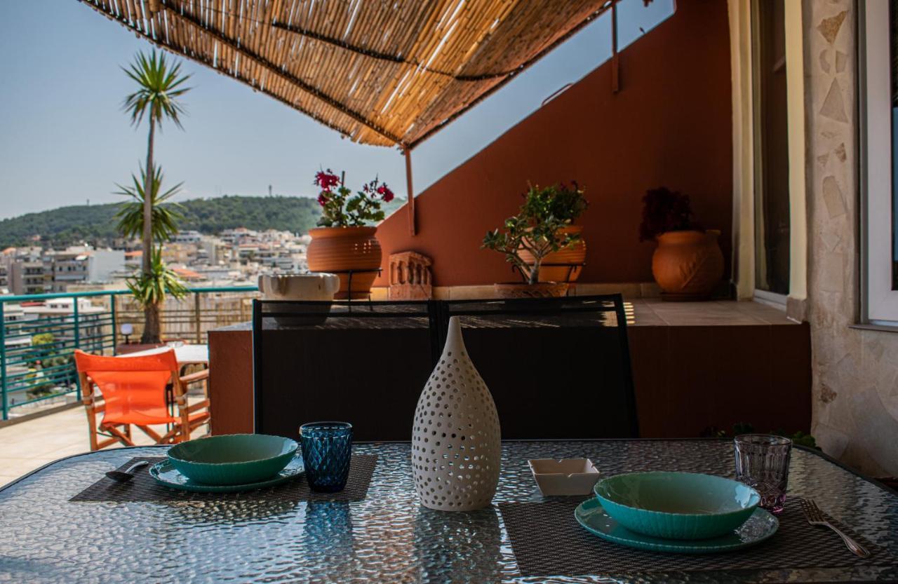 Rooftop With Sea View In Central Rethymno Екстер'єр фото