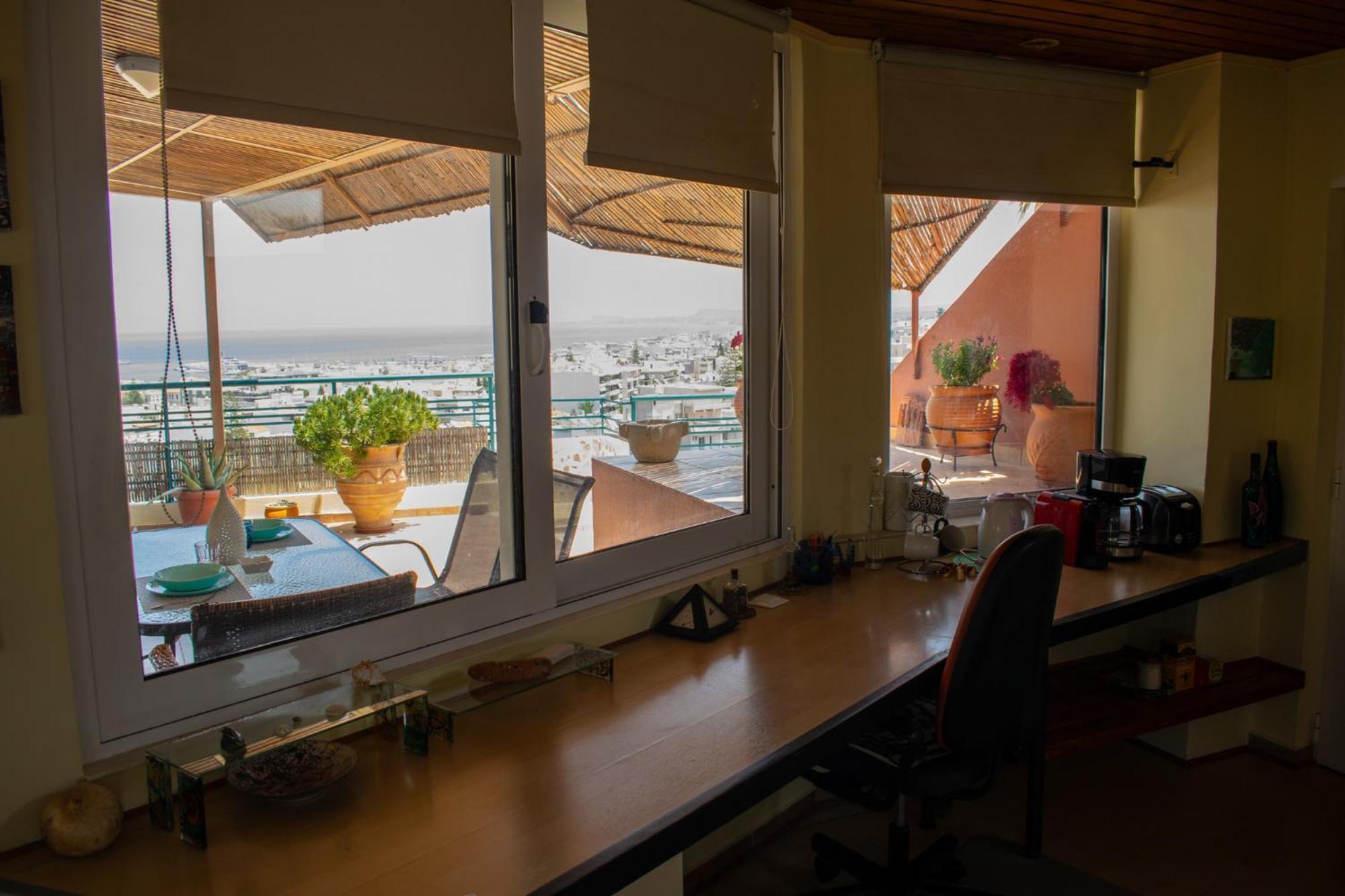 Rooftop With Sea View In Central Rethymno Екстер'єр фото